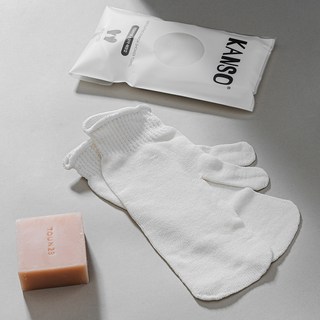 간소 각질만 부드럽게 제거하는 손모아 때장갑, 네이처 화이트, 1개, 2개입