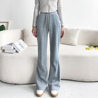 jalbba jean 女款長版彈性鬆緊喇叭褲