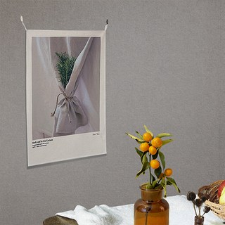 디어트리 패브릭 포스터, 65 커튼 속 라벤더