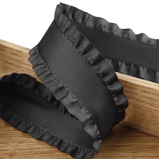 Maket Gamseong 蛋糕禮物花束包裝緞帶, 黑色