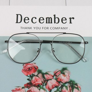 TheBrille 雙樑方形金屬飛行員眼鏡框