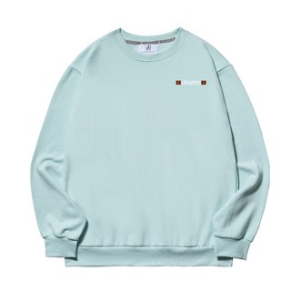 언탭트 스탠다드핏 스웨트 네이밍 프린팅 맨투맨