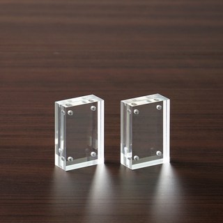 morningscent 아크릴 자석액자, 투명, 2개