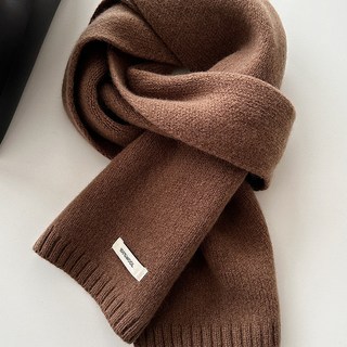 Mabso Shop 羊毛針織毛絨圍巾 圍巾 BRP670