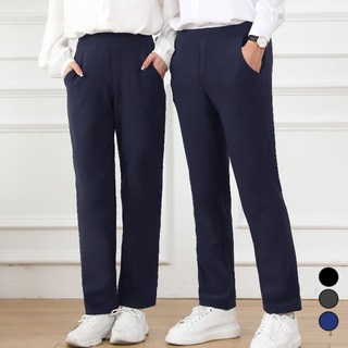 턴키 남녀공용 빅사이즈 기모 본딩 스판 밴딩 바지 WP-370