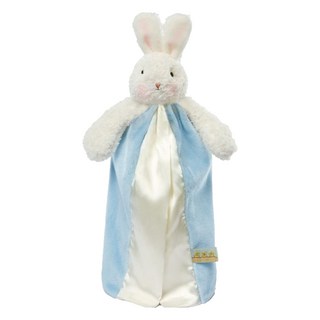 Bunnies by the Bay 海灣兔 安撫娃娃系列 抱抱兔, Bloom Bye Bye Buddy - 藍色&粉色&灰色, 27.9cm, 1個