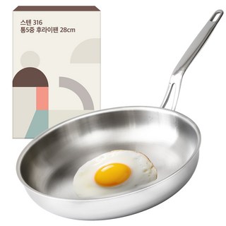 Le Made STS 316 五層不鏽鋼平底鍋 28cm, 1個