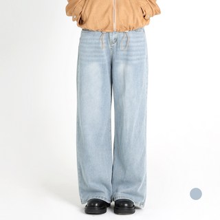 Dotif 女款日常寬版牛仔褲 P26SS1-A2589