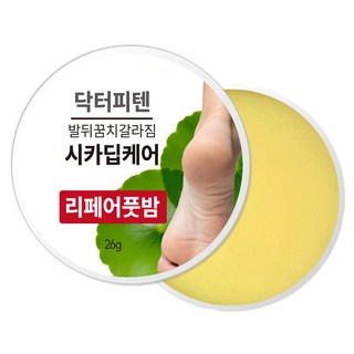 Dr.Piten 腳後跟龜裂積雪草深層修護足霜 BF17, 26g, 1個, 1入