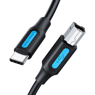 VEnTIOn 威迅 USB Type-C to USB2.0 B CM BM線, 1m, 1個