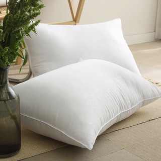 Cletty room 加重超細纖維可水洗枕頭, 2個, 白色
