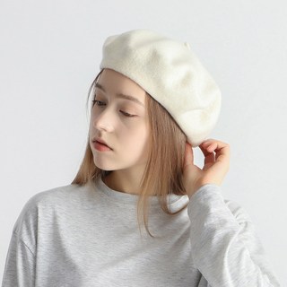 iamcap 基本款羊毛尖頂貝雷帽