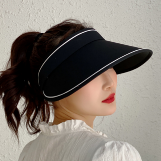 해피제이 여성용 빛반사 와이드 썬캡