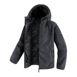 Harrison 男式 Overfit 襯裡抓絨兜帽拉鍊 CHG1053