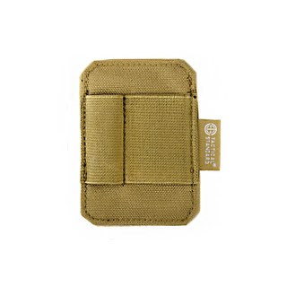 택티컬스탠다드 포켓 패치 등산배낭택, 코요테, 1개