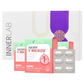 INNERLAB 365Y Care女性乳酸菌膠囊, 30顆, 3盒