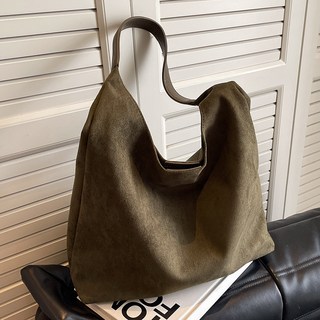 Daviglow 女用麂皮素色流浪包