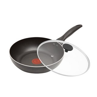 Tefal 特福 爵士系列 不沾平底鍋 + 玻璃蓋, 24cm, 1組