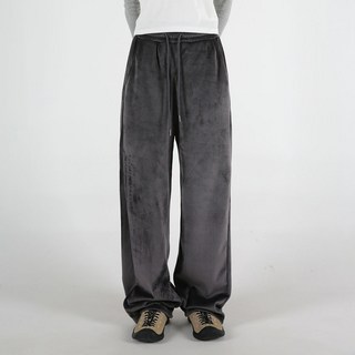 Dearlola 女款燈芯絨天鵝絨刷毛寬褲