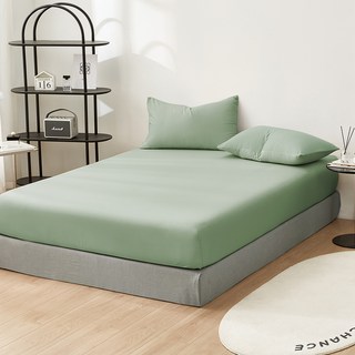J-bedtime 床寢時光 純色/素色絲柔棉床包枕套組 台灣製 S6925S