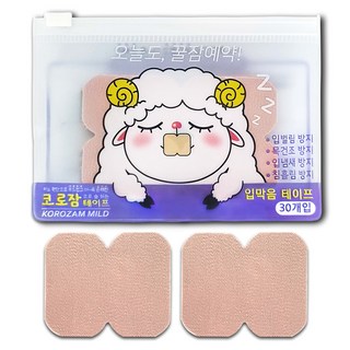 鼻樂眠 溫和膚色封口貼 30入, 1個