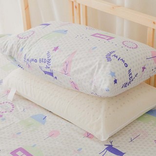 Mimo 米夢家居 夢想家園系列 純天然麵包造型乳膠枕 成人專用, 白色, 1個