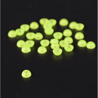 반달 구슬 채비소품 M, 그린, 30개