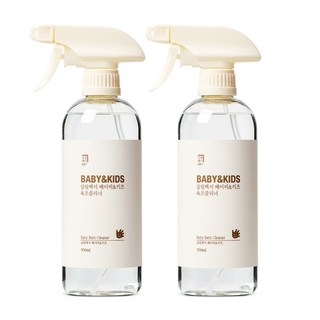 살림백서 베이비 & 키즈 욕조클리너, 500ml, 2개