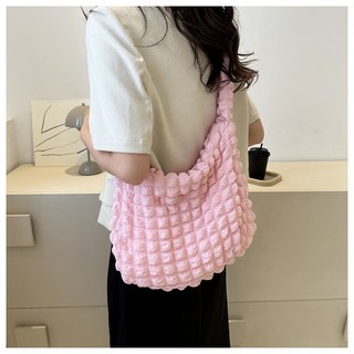 PEONIST 澎澎絎縫雲朵包, 粉色