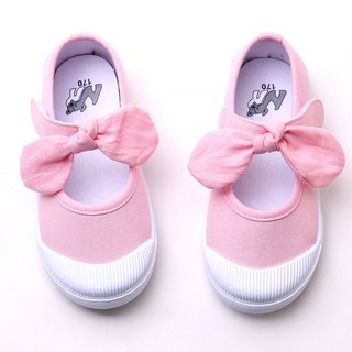 Nrkiz 蝴蝶結造型彩色平底鞋