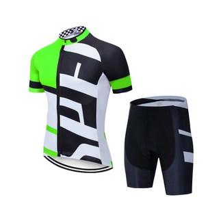 男士版自行車上衣下褲套裝