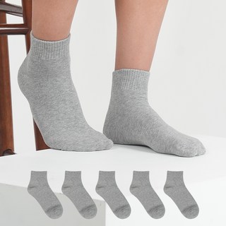 착한양말 남성용 무지 단목 양말 5켤레 세트