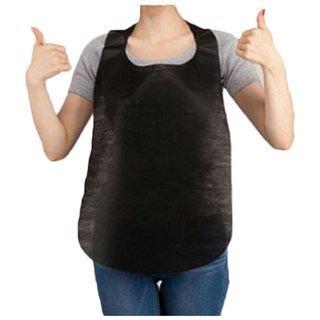 드라마벨류 일회용 부직포 앞치마, 30개, 블랙