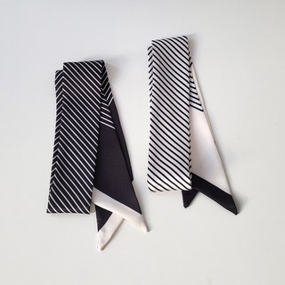 Babisoo 條紋迷你領巾兩件組