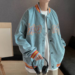 BLACK101 男性彩色哈羅斯棒球外套 FC-2318672