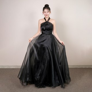 lilydress Ohé 繞頸歐根紗洋裝 LDP145