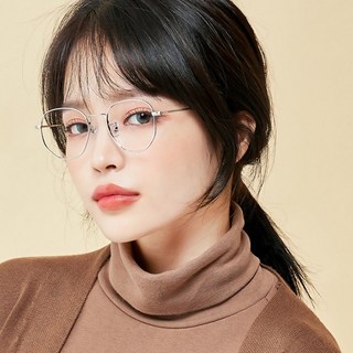 TheBrille 方形大尺寸鏡框 + 抗藍光眼鏡組