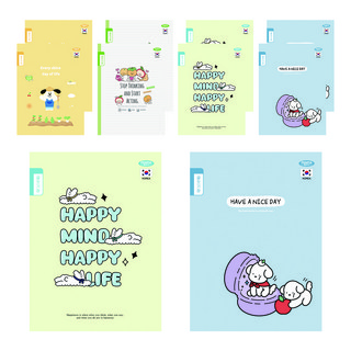 PENPIA 800 作文週記本 小學適用, 10本, 顏色隨機