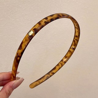 Dotif 女性豹紋點綴防滑髮箍 ONE SIZE 2入