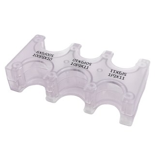 YORI CAR 優里 日幣零錢夾 加厚款, 1個, 透明色