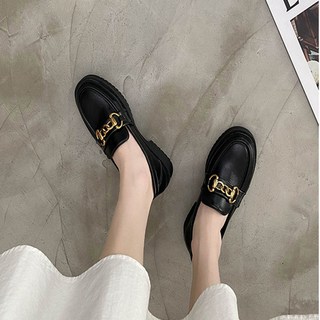 bellepe 女款Pandas金飾厚底樂福鞋 3.5cm