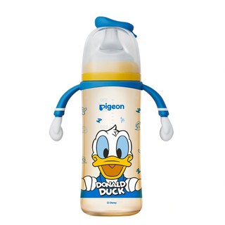 pigeon 貝親 第3代迪士尼母乳實感PPSU奶瓶, 唐老鴨, 330ml, 1個