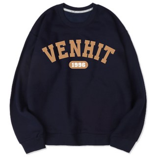 VENHIT 基本寬鬆柔軟刷毛大學T