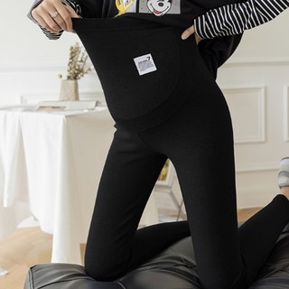 UNHEVE 腹部舒適孕婦內搭褲