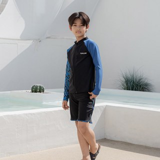 아이엠베베 남아용 주니어 써프스윔 래쉬가드 상의 + 반바지