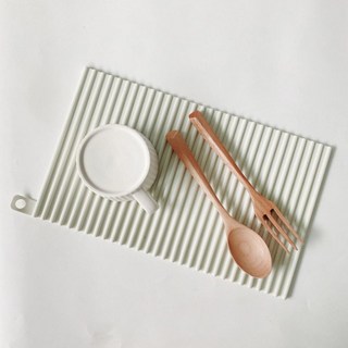 모나코올리브 모노 드라잉 매트, 1단, 화이트, 1개