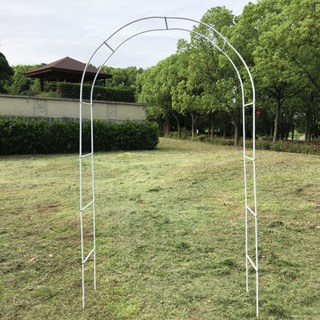 Anplant 拱門型爬藤架 白色