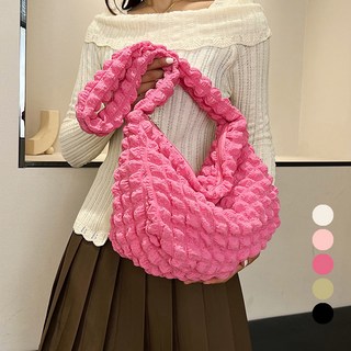 Elsso Cloud 雲朵日常散步斜揹包, 玫瑰紅色