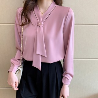 포플러앤씨 여성용 모노네스 타이 블라우스 P26SPBL112702