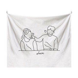 All-high 北歐風格布藝海報, 捏臉